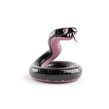 3D logo python constricting aggressively