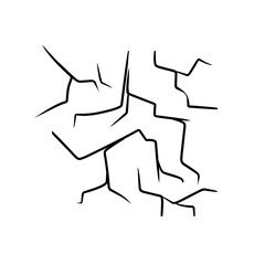 crack pattern background