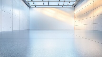 Modern Minimalist Empty Room Interior