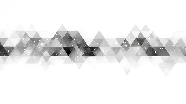 Abstract grayscale triangle pattern background.