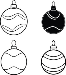 christmas balls set