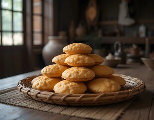 homemade cookies on a plate