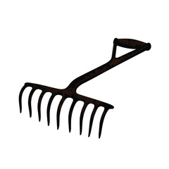 black mascara brush