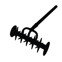 corkscrew isolated on white