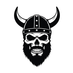 bull skull isolated on white