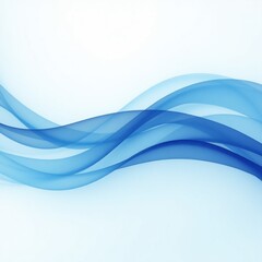 Dynamic Blue Wave Pattern – Corporate Flow Design