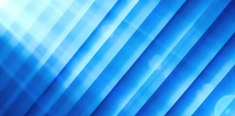 Obraz premium Abstract blue and white geometric pattern, sharp lines and angles , design, clean