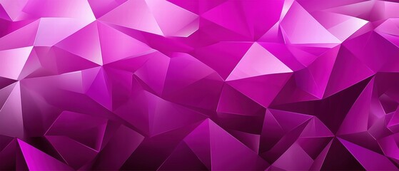 Obraz premium Abstract purple background featuring geometric triangles creating a contemporary artistic design