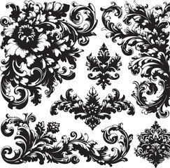 : Elegant Crown King Element Vector Collection