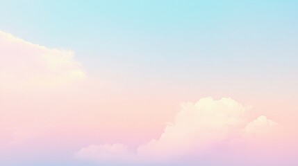 A soft gradient of pale blue transitioning into pastel pink, with seamless color transitions creating a calming and serene background. illustration