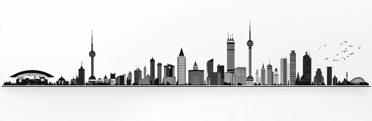 City Skyline Silhouette (3)