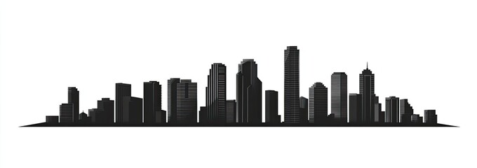 City Skyline Silhouette (10)
