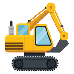 excavator vector