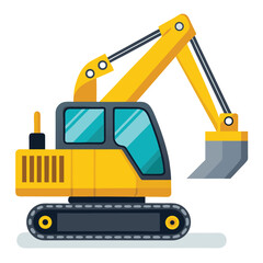 excavator vector