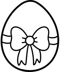 Egg eggs easter eggs decorating egg fancy egg outline black and white coloring  png,eggs hunt,