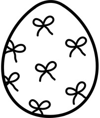Egg eggs easter eggs decorating egg fancy egg outline black and white coloring  png,eggs hunt,