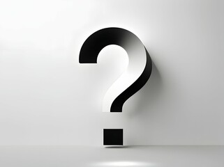 3d question mark