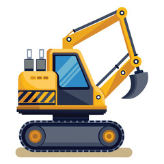 excavator vector