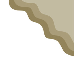 Aesthetic Abstract Corner Border