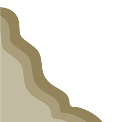 Aesthetic Abstract Corner Border