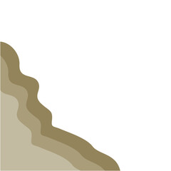 Aesthetic Abstract Corner Border