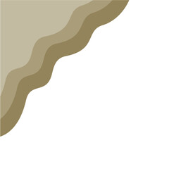 Aesthetic Abstract Corner Border