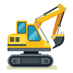 excavator vector