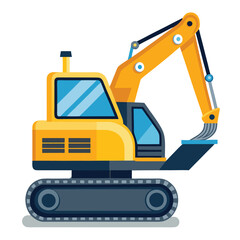 excavator vector