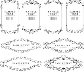 アンティーク　ビンテージ　フレーム飾り枠
