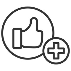 Advantage Outline Icon