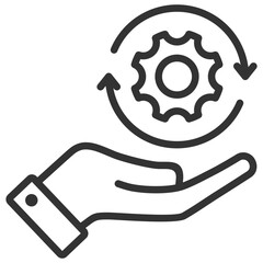 Adapt Outline Icon