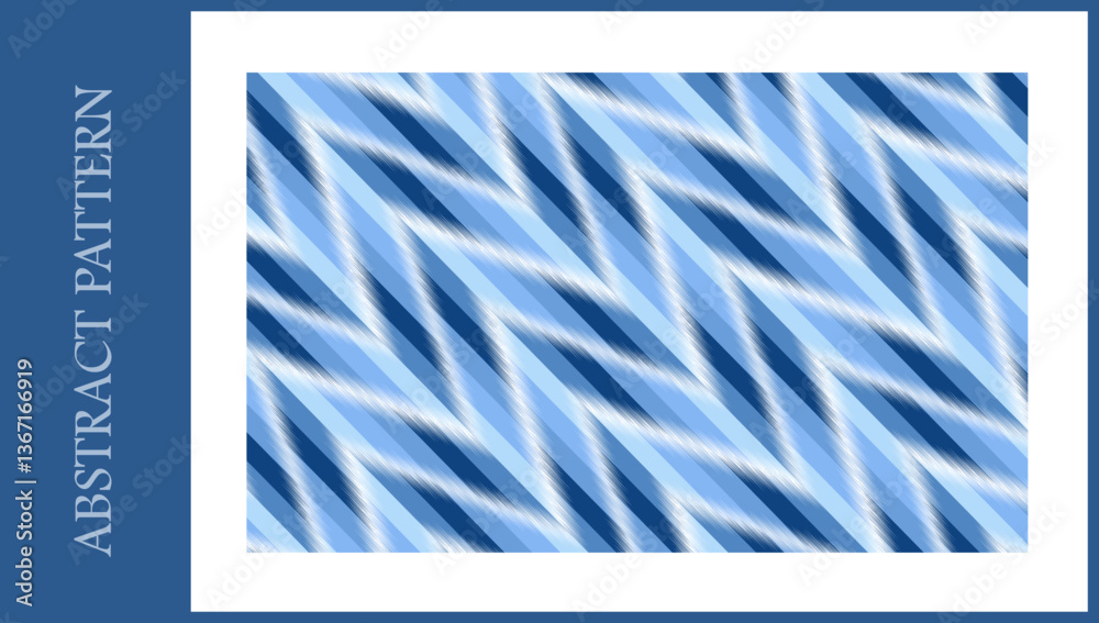 Aufkleber abstract pattern with zigzag shape. repeating abstract background.