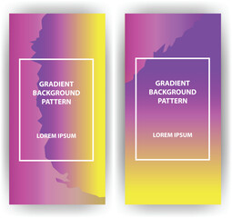 Fototapeta premium Gradient Background Pattern (48)