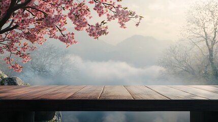 Naklejka premium morning in the park