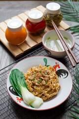 TRADITIONAL FOOD CHICKEN KWAY TEOW WITH SOUP