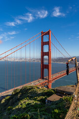 Golden Gate Bridge, San Francisco, California, USA. 
