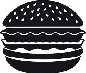 hamburger vector illustration