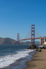 Golden Gate Bridge, San Francisco, California, USA. 