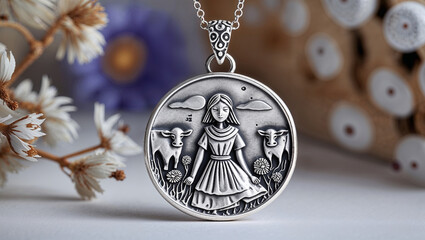 silver christmas decoration