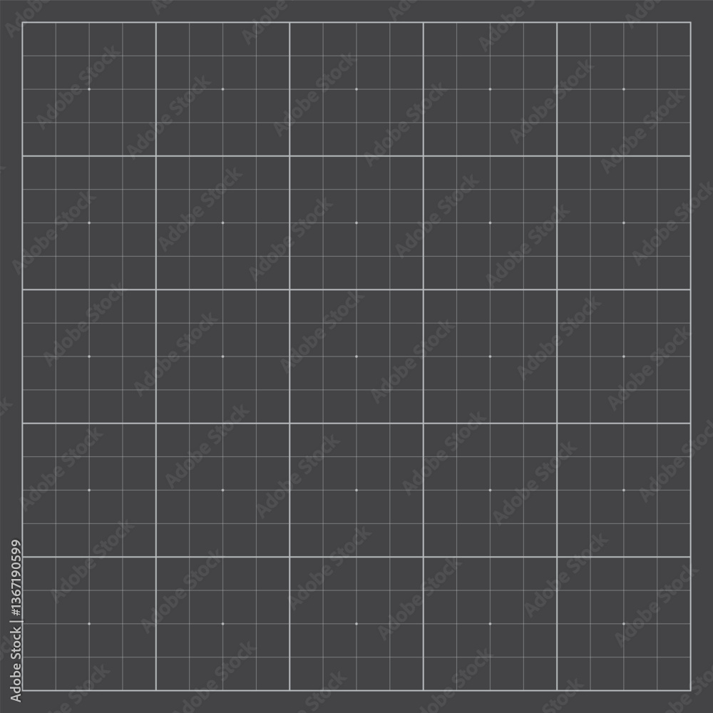 Wall mural minimalist grid background with structured thin line pattern