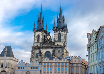 tyn church in prague