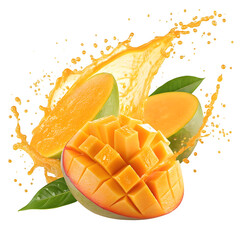mango fruit and pineapple