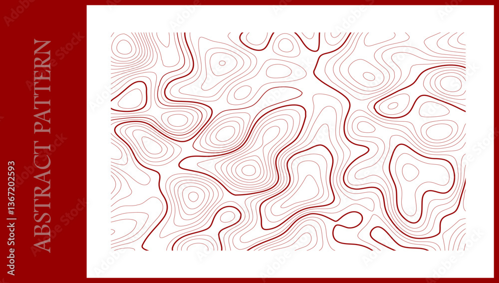 Poster abstract curved line pattern. abstract background with wavy lines. image for textile, digital, graph