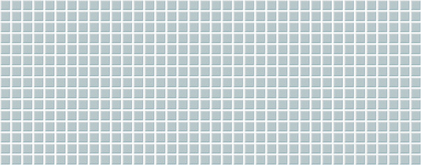 Grey tile texture on the floor or wall of a bathroom or kitchen. Vector background for wallpapers, posters, banners. Square ceramic tiles on the surface