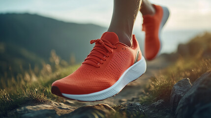 Mountain running shoes are designed to provide superior traction and stability on rugged, uneven terrain.