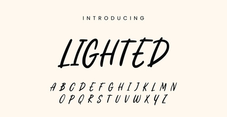 Lighted - Fun and Playful Handwritten Font