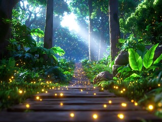 Jungle Path Firefly Trail