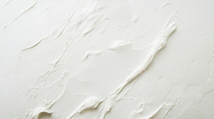 Naklejka premium White Plaster Wall Texture with Soft Imperfections