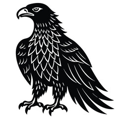 a golden eogle vector