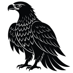 a golden eogle vector